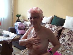 granny still has a soft corner for masturbation