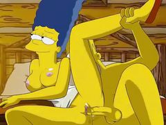 homer and marge have hardcore sex