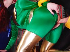 cosplay meets pussy play in this fun-filled sex capade